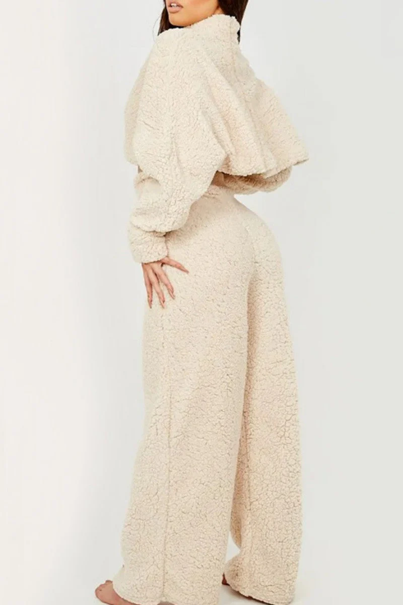 Flora | Casual solid color half turtleneck long sleeve two piece sweater - Image 14
