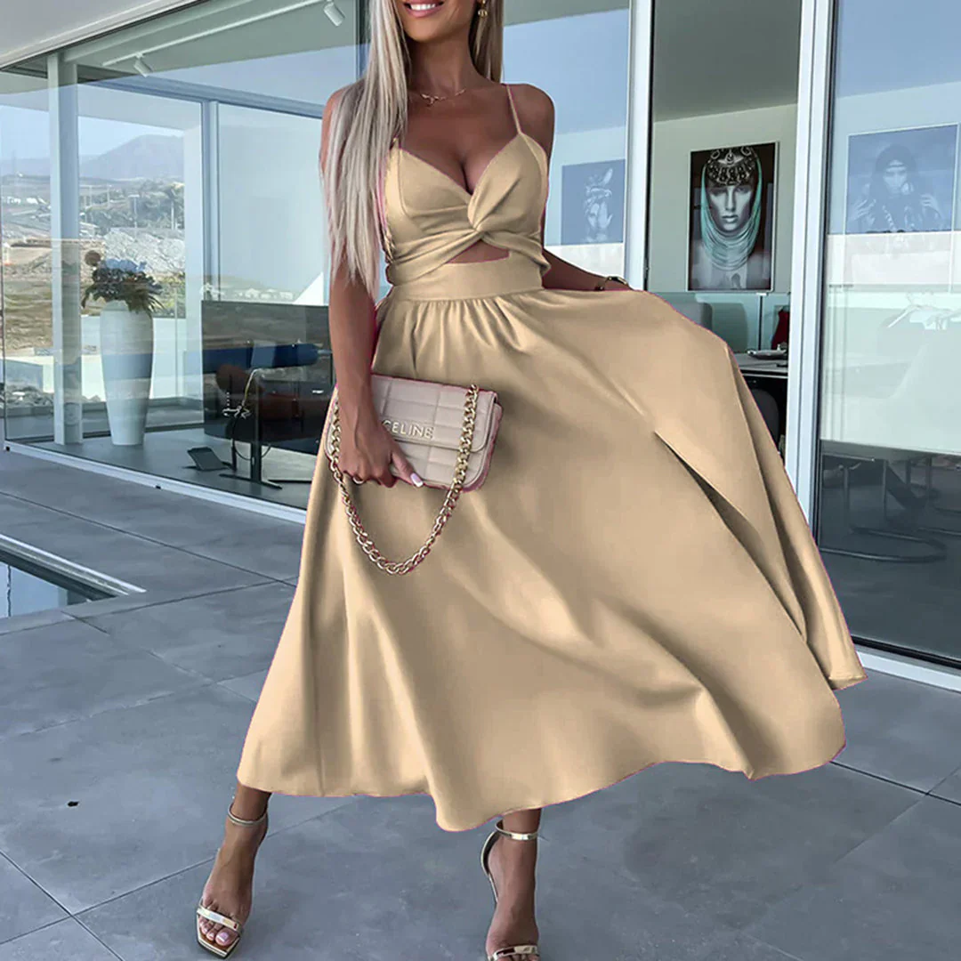 Florencia® | Elegant Summer Dress With A Slit - Image 2