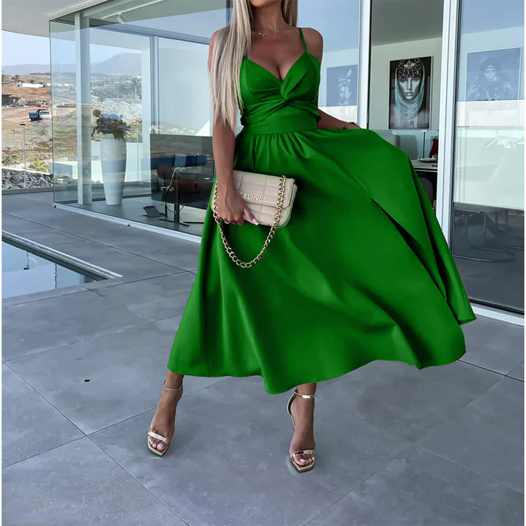 Florencia® | Elegant Summer Dress With A Slit - Image 3