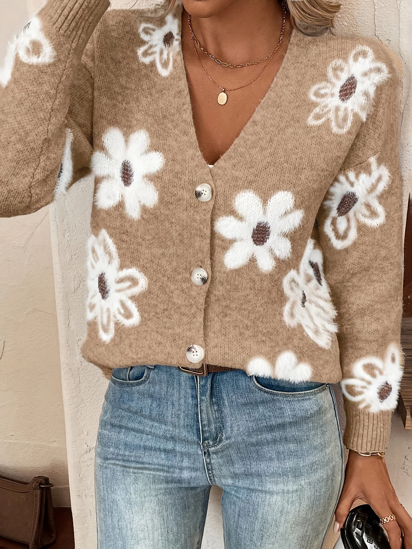 Florencia | Floral sweater for women - Image 4