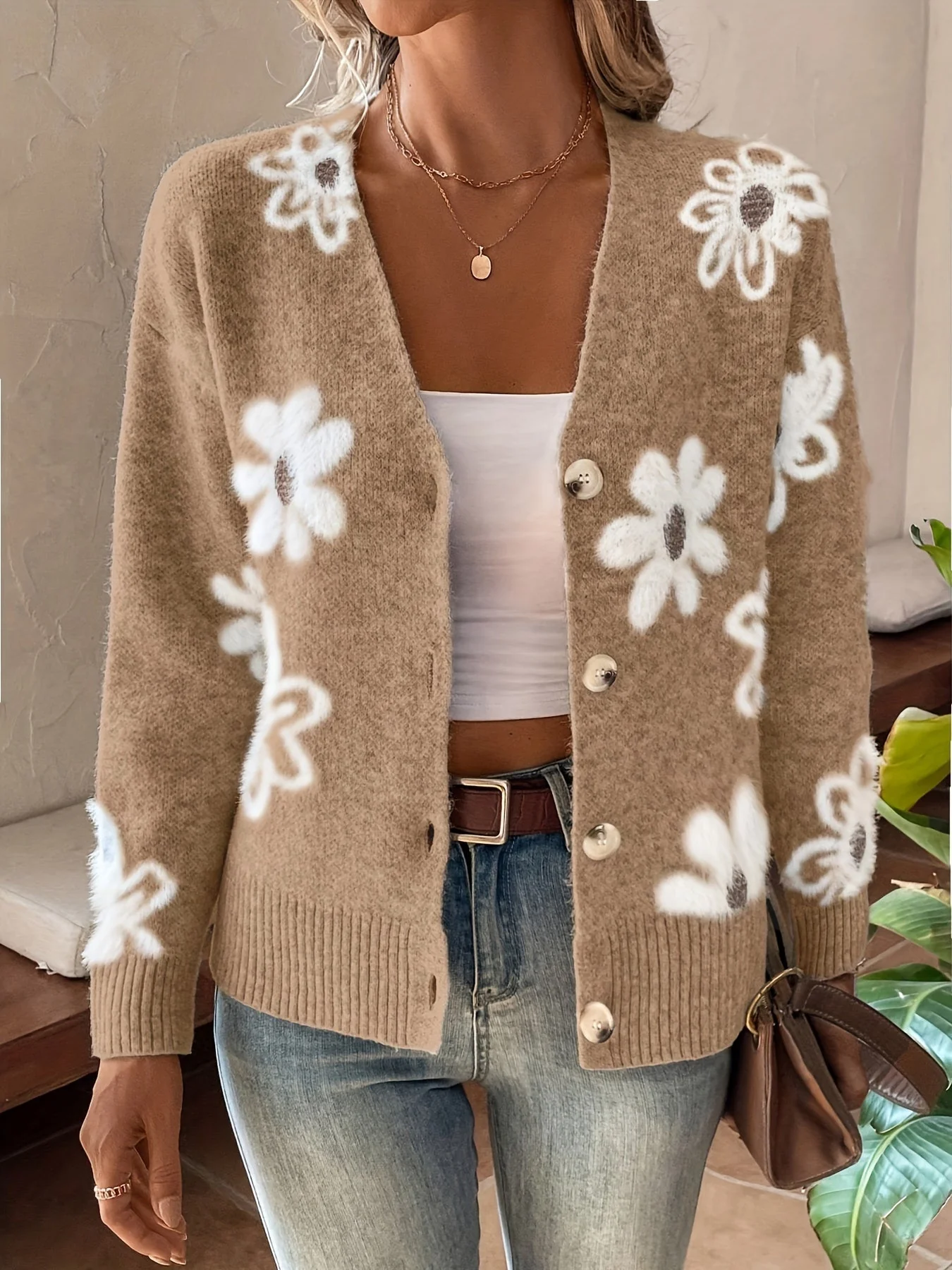 Florencia | Floral sweater for women - Image 5