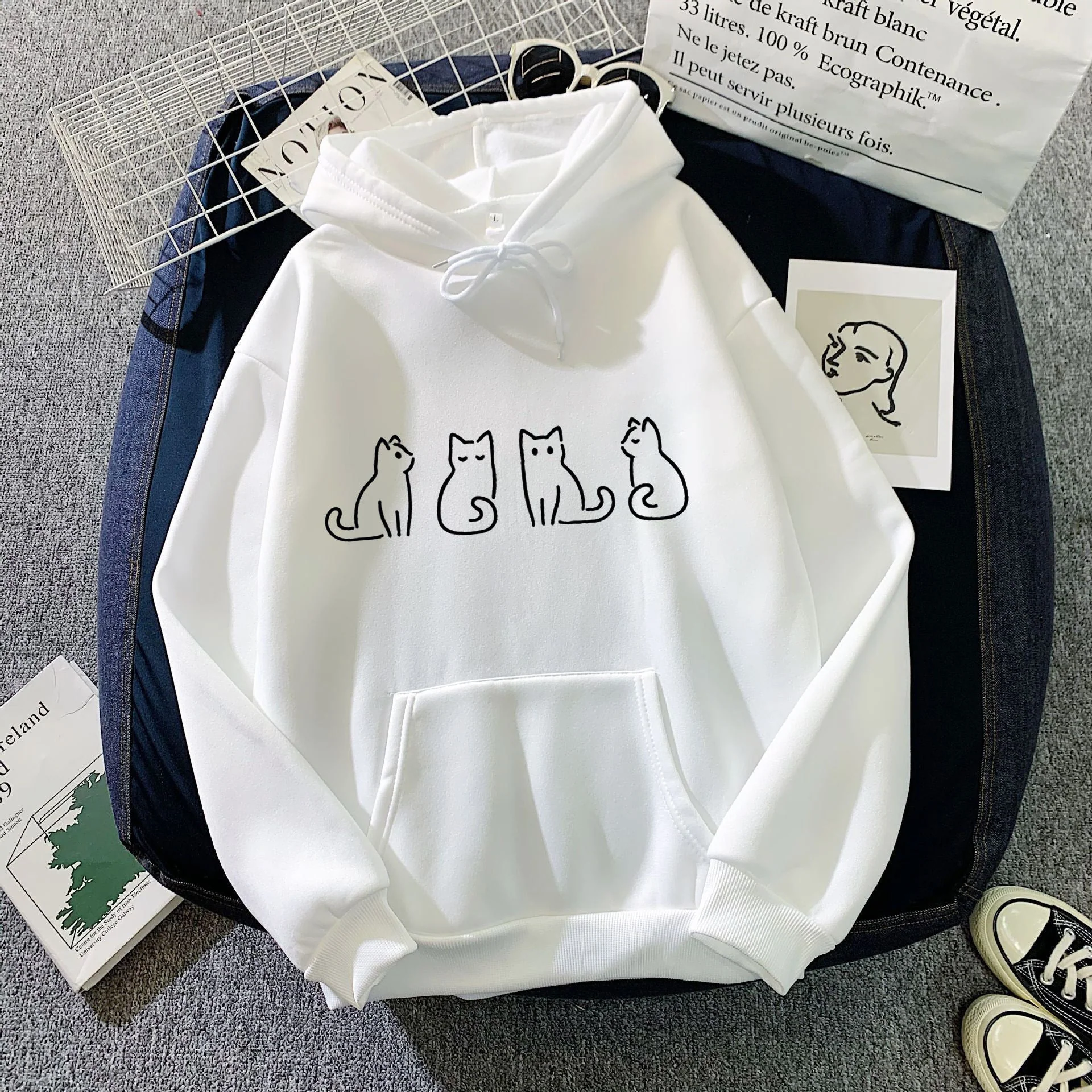 Florencia® | Long sleeve casual hoodie - Image 11