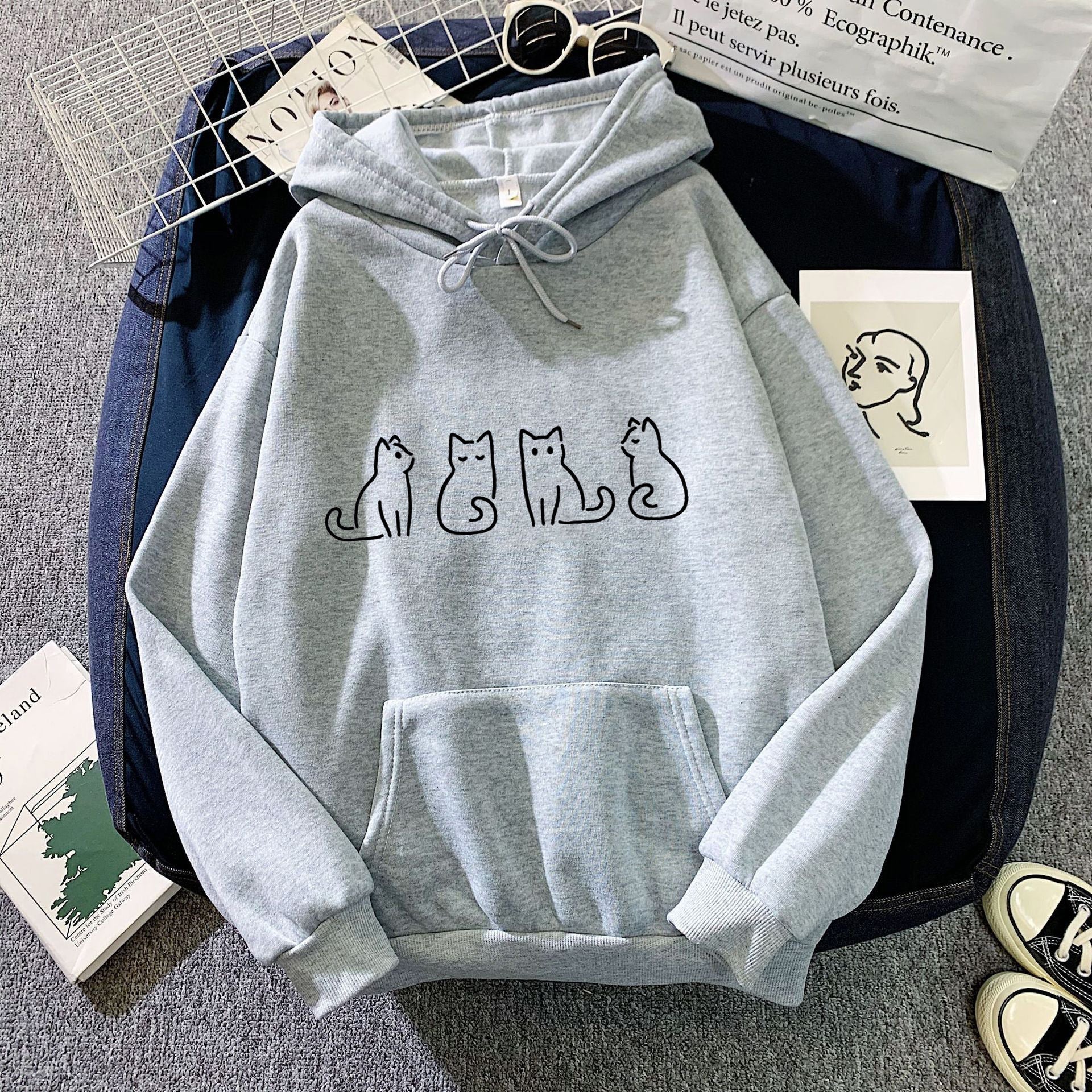 Florencia® | Long sleeve casual hoodie - Image 12