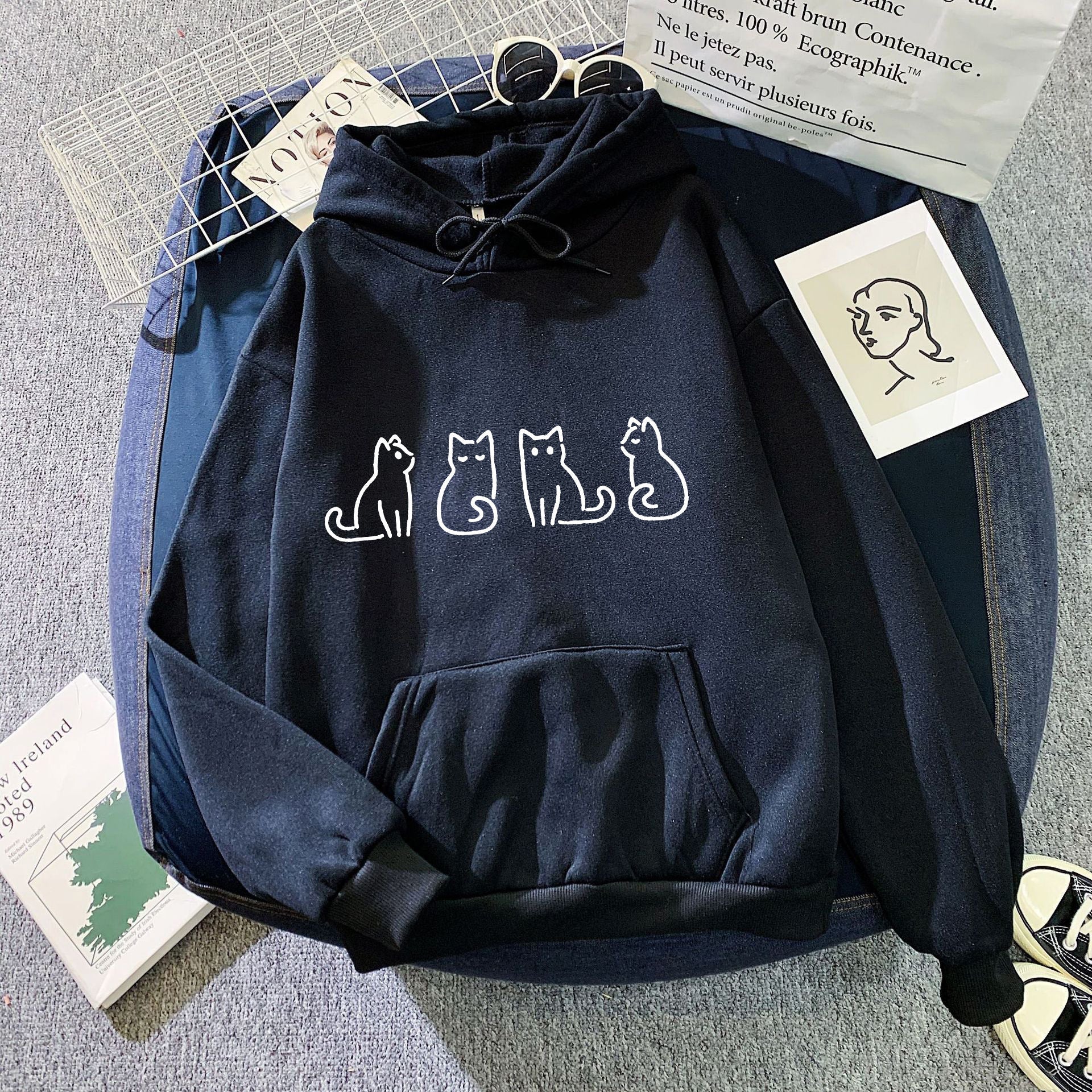 Florencia® | Long sleeve casual hoodie - Image 17