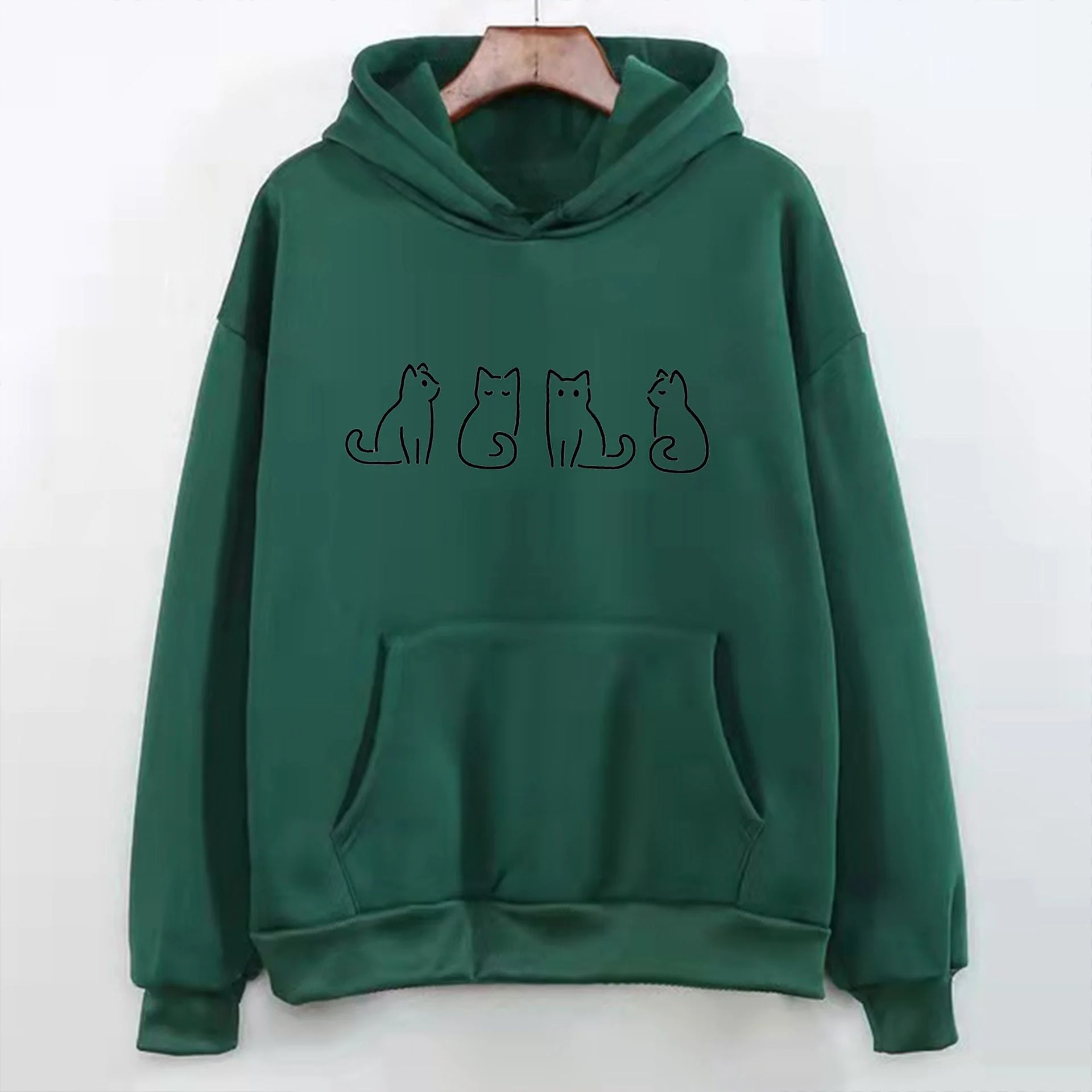 Florencia® | Long sleeve casual hoodie - Image 5