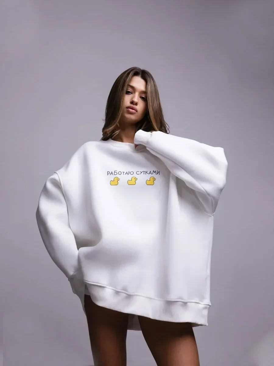 Florencia | Warm, oversized women's sweater - Image 3