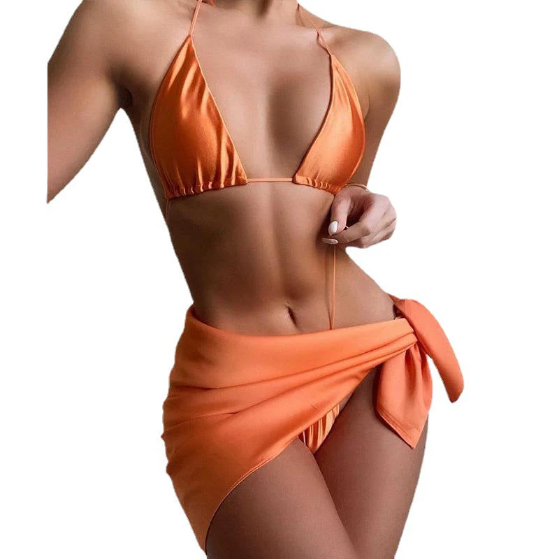 Florencia® | Women'S Bikini Set With Adjustable Straps And Wrap Skirt - Image 5