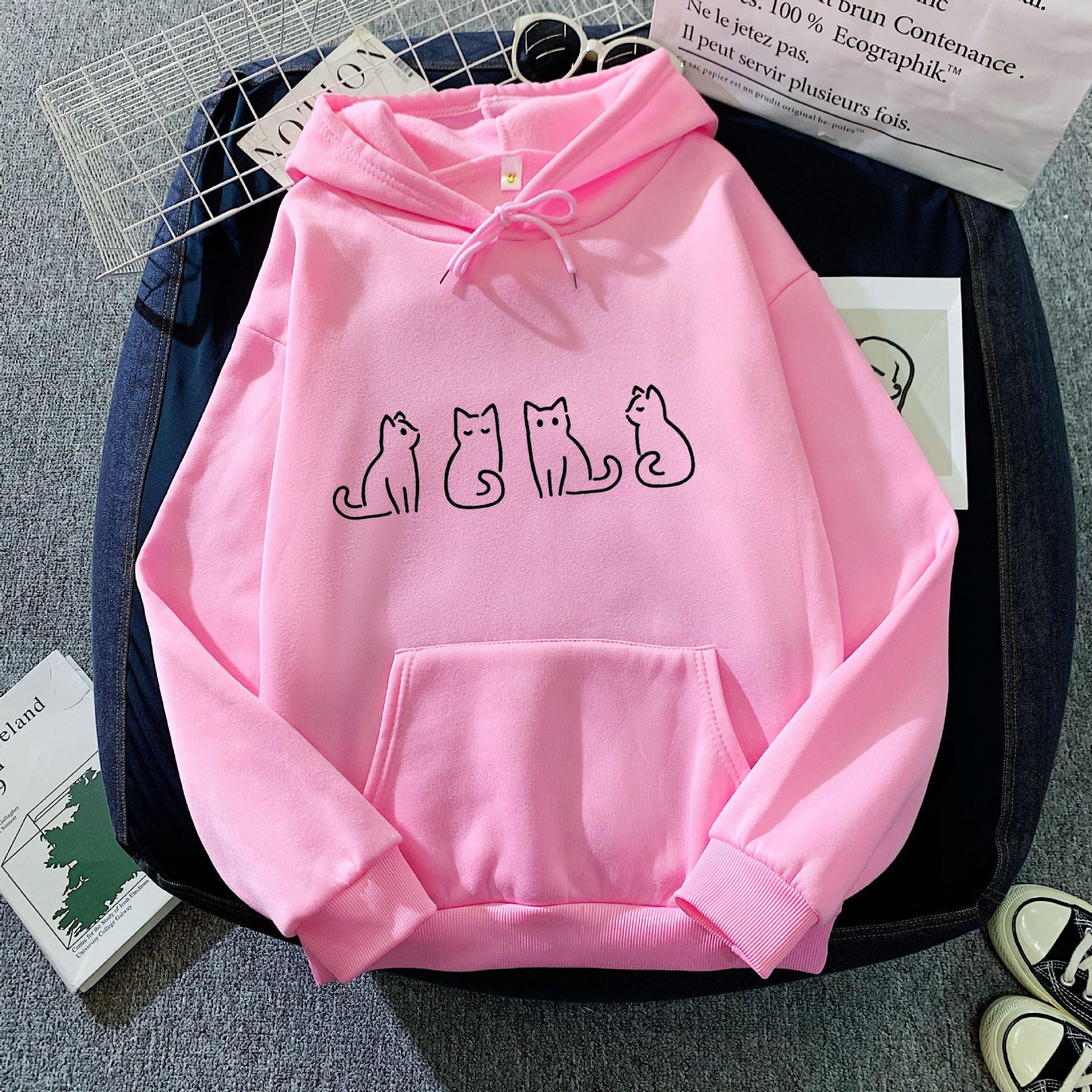 Florencia | Long sleeve casual hoodie - Image 11