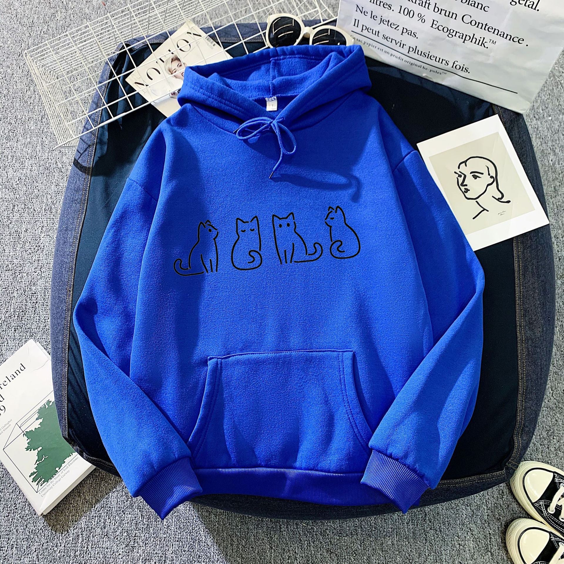 Florencia | Long sleeve casual hoodie - Image 12