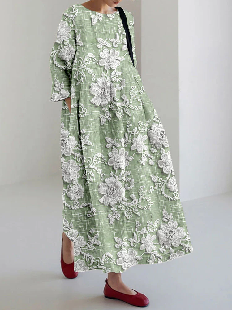 Frances® | Elegant Women'S Floral Maxi Dress For Ceremony - Image 3