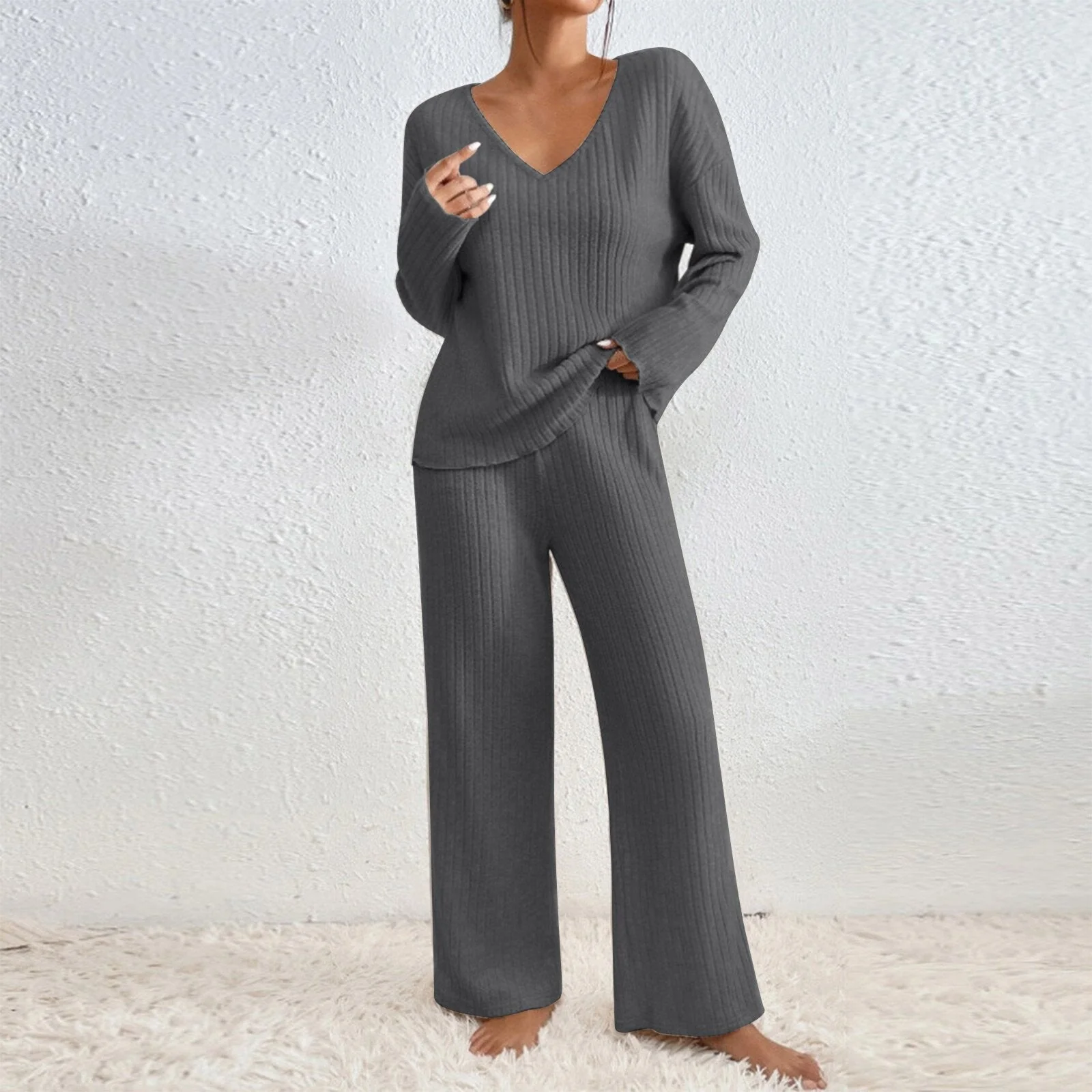 Frances | Casual Knitted Set - Image 2