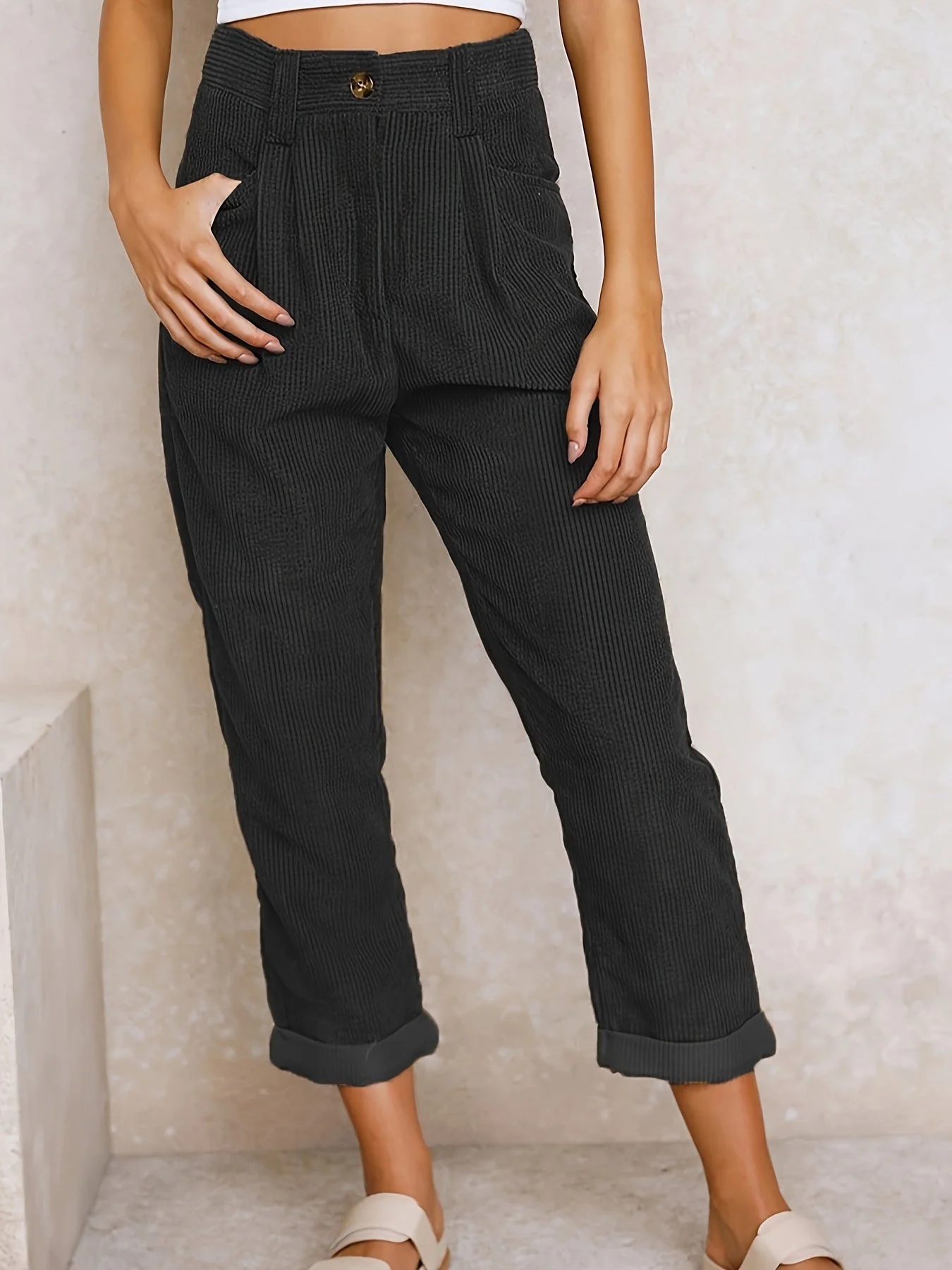 Francisca® | Casual women's high-waisted pants