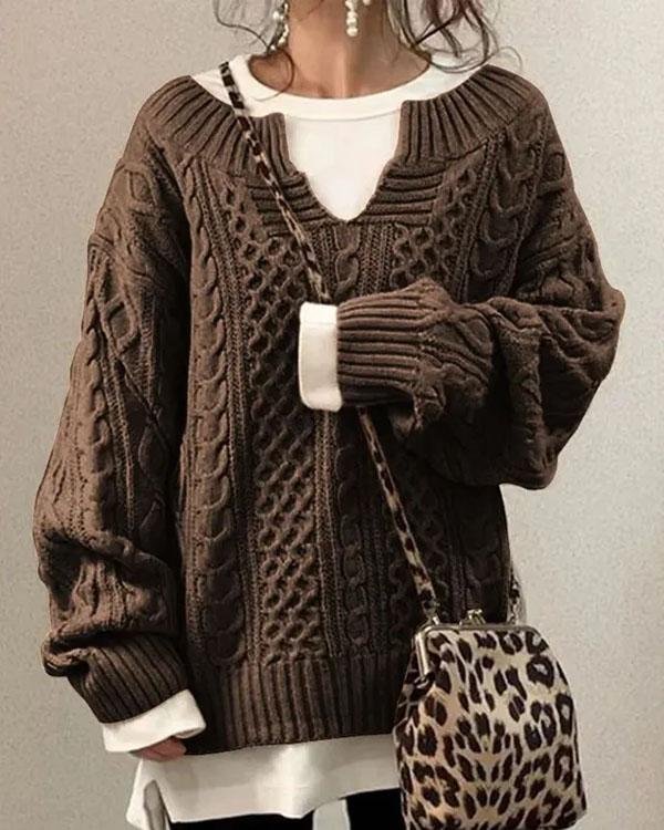 Francisca | Fashionable and effortless winter sweater