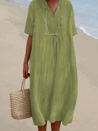 Francisca® | Linen Dress - Image 2