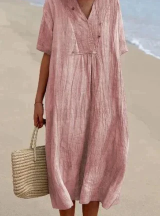 Francisca® | Linen Dress - Image 6