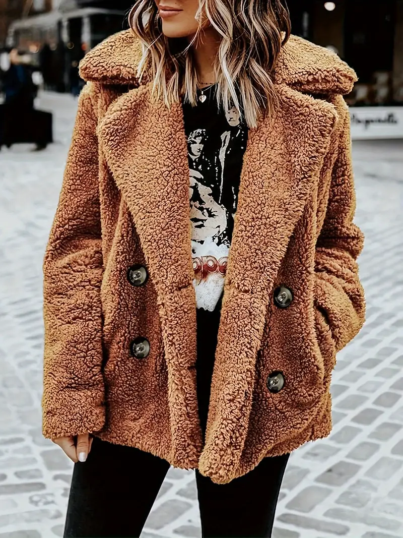 Frida | Knitted plush jacket - Image 15