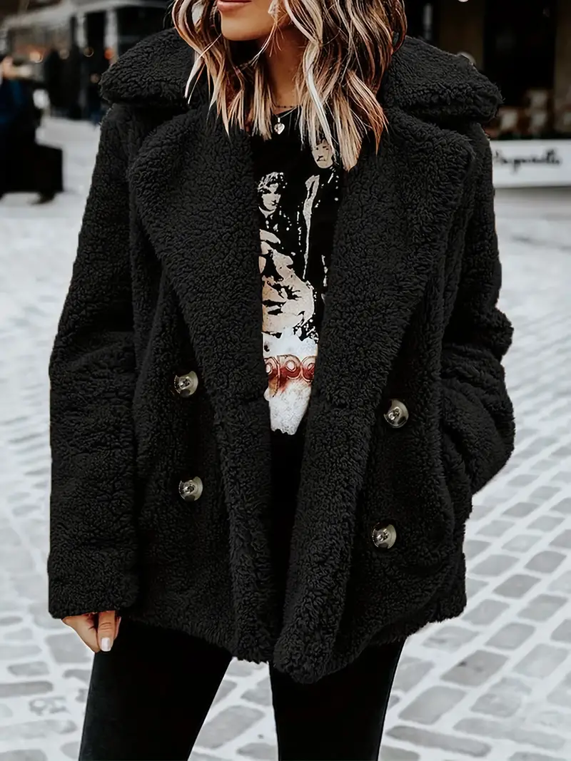 Frida | Knitted plush jacket - Image 3