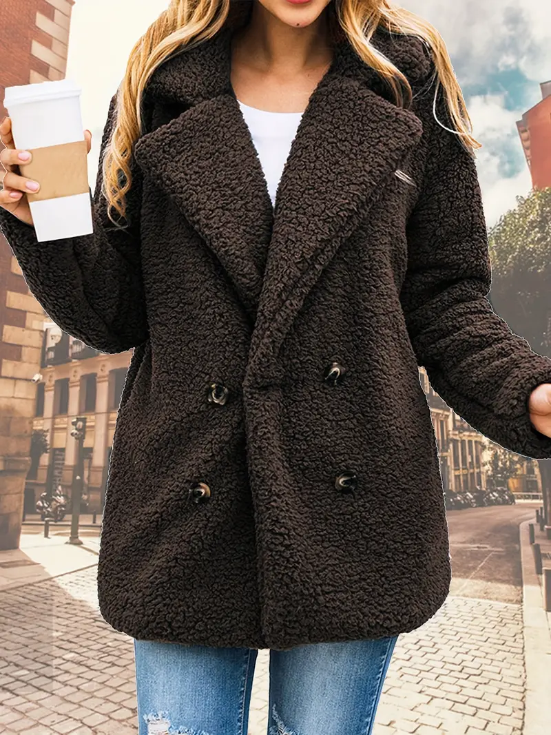 Frida | Knitted plush jacket - Image 7