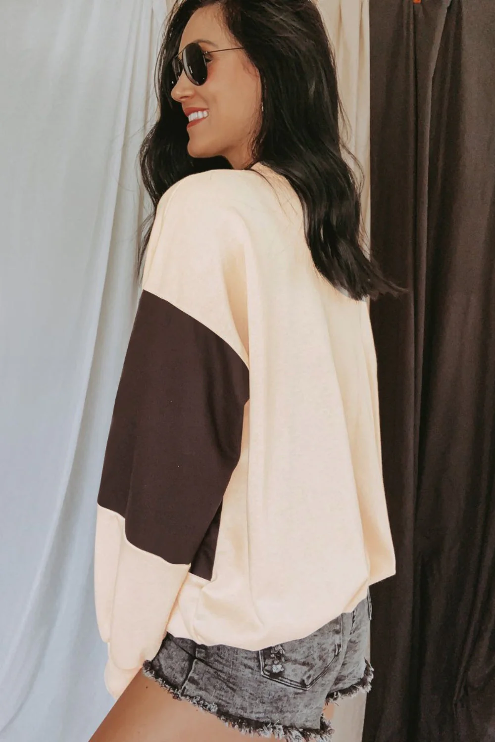 Frida | Long sleeve crew neck sweatshirt - Image 5