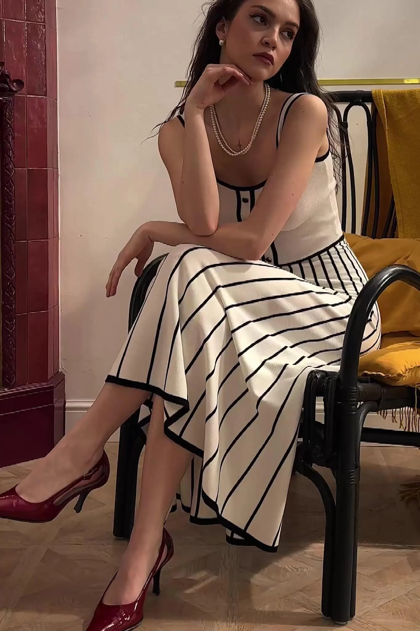 Frida® | When Knitting Midi Dress - Image 2