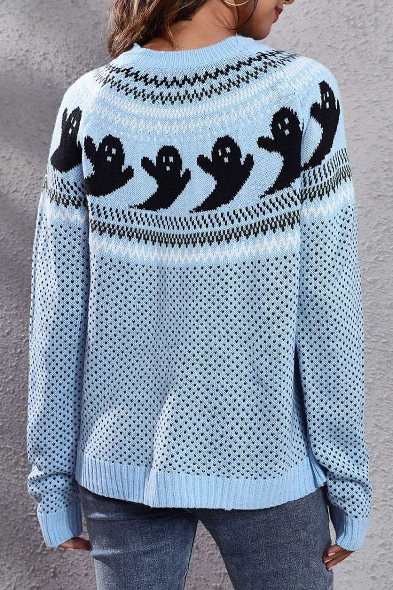 Frieda | Casual patchwork tops with contrast O-neck - Image 10