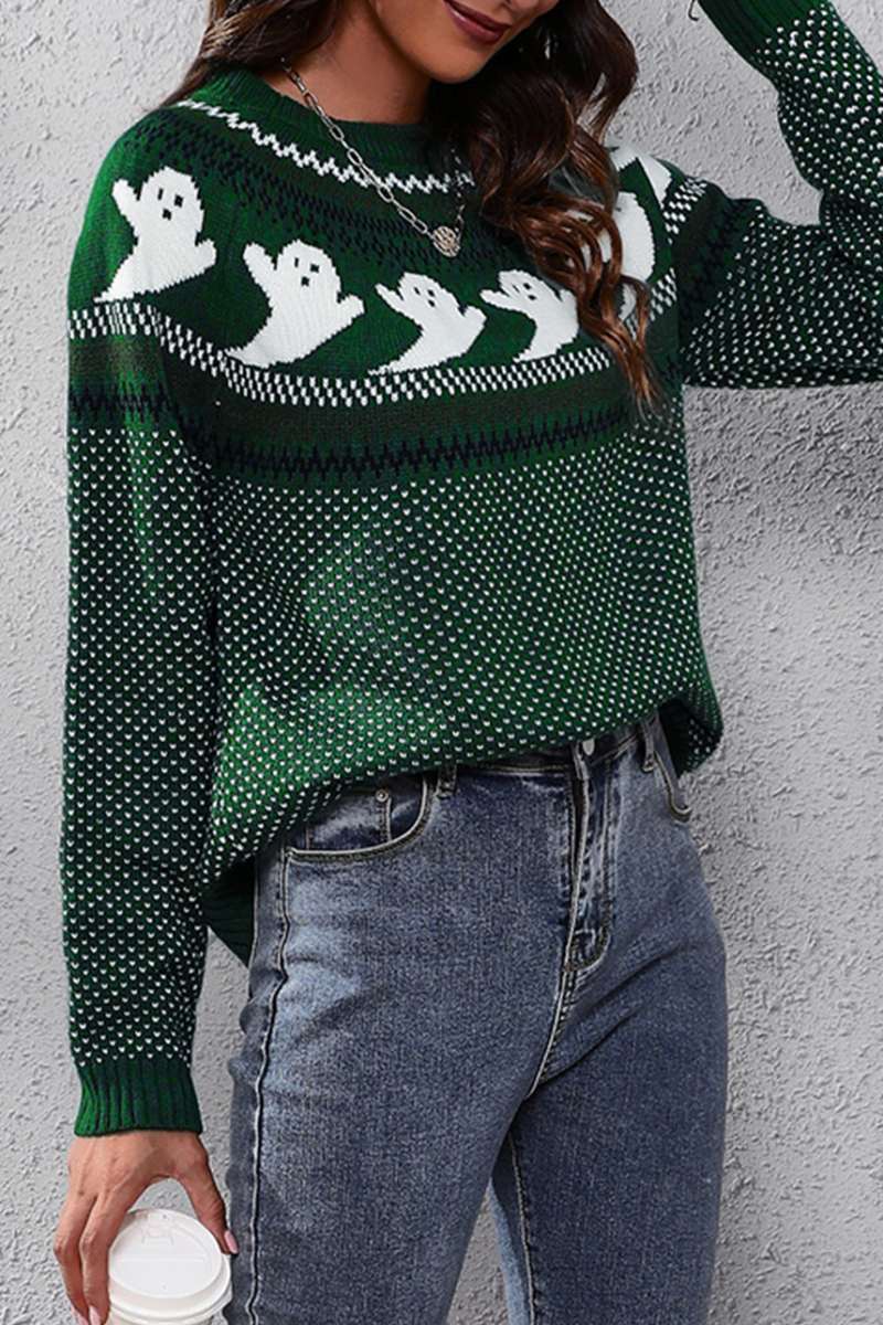 Frieda | Casual patchwork tops with contrast O-neck - Image 21