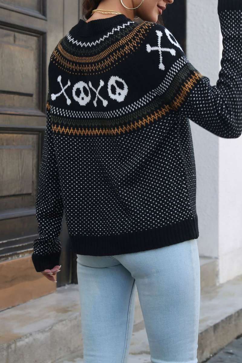 Frieda | Casual patchwork tops with contrast O-neck - Image 22