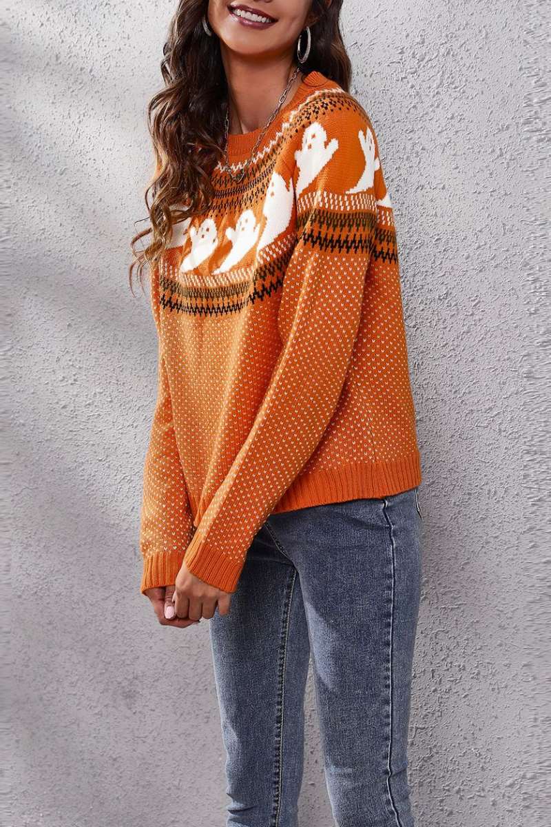 Frieda | Casual patchwork tops with contrast O-neck - Image 25
