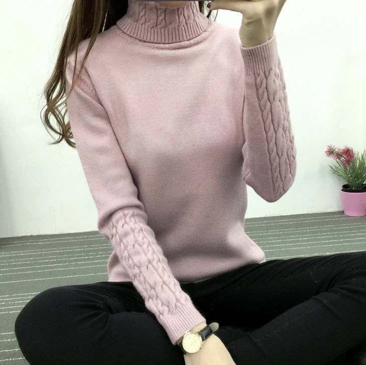Frieda | Turtleneck sweater Minda for women - Image 7
