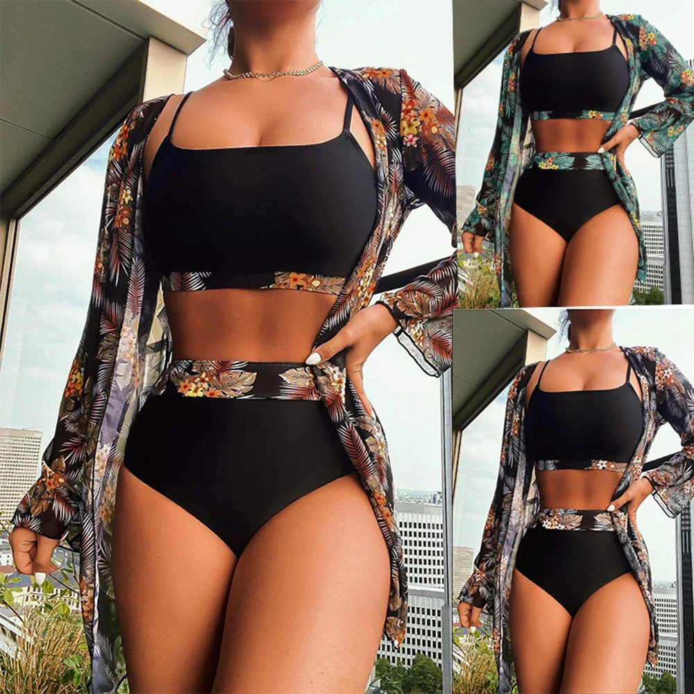 Gabriela® | Stylish Printed High Waist Swimwear - Image 3