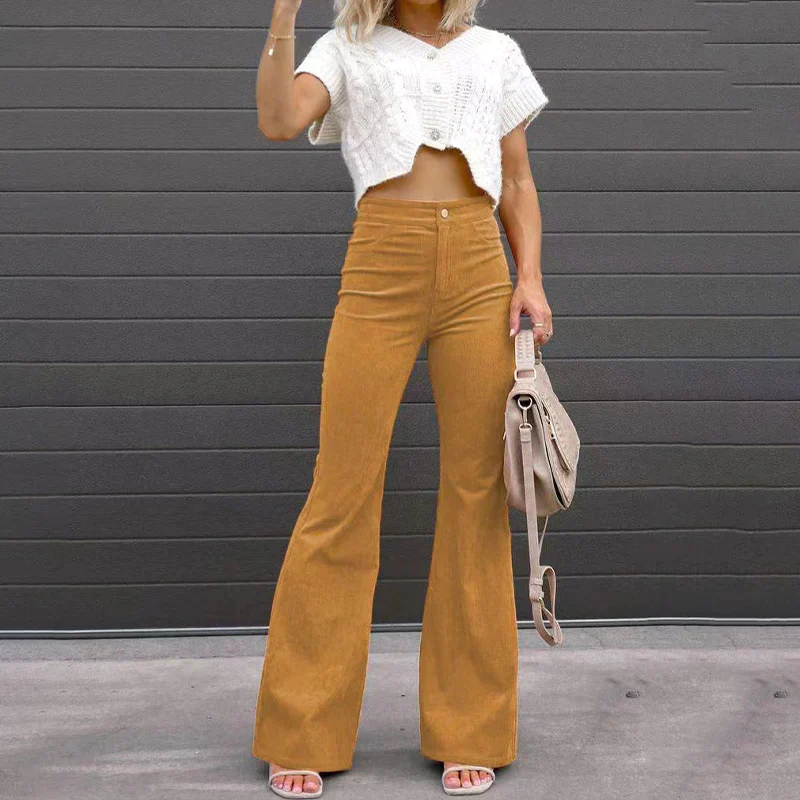 Gabriela® | Trendy Flared Trousers - Image 2