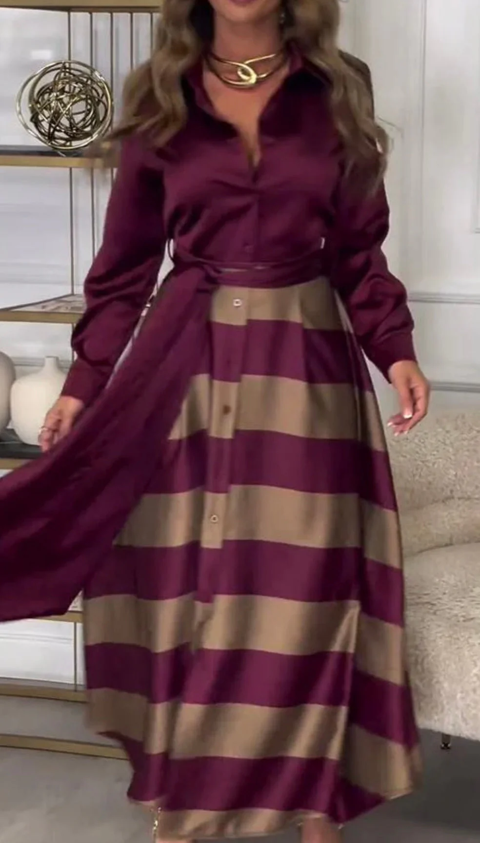 Gabriela® | Two-Piece Silk Dress - Image 13