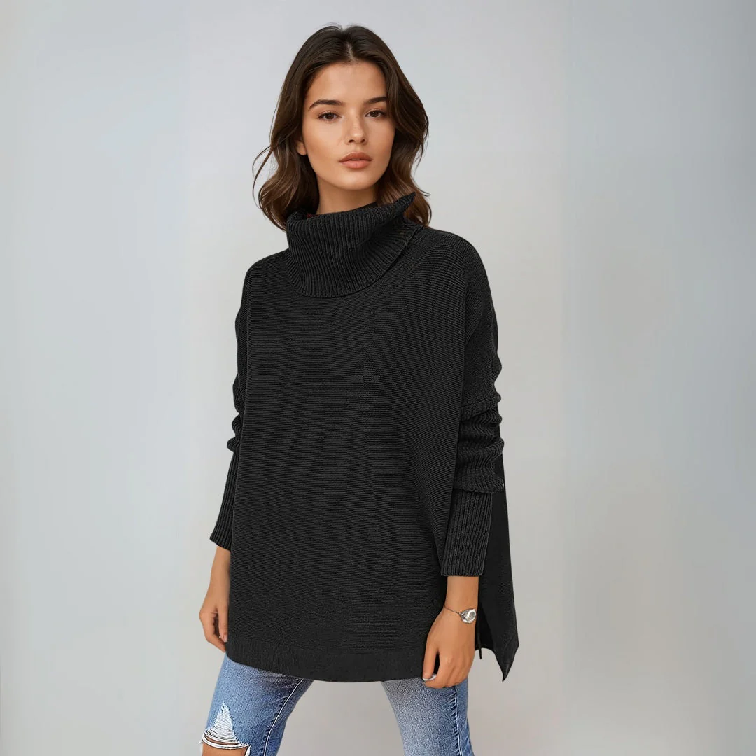 Gabriela | Warm turtleneck sweater for women - Image 3
