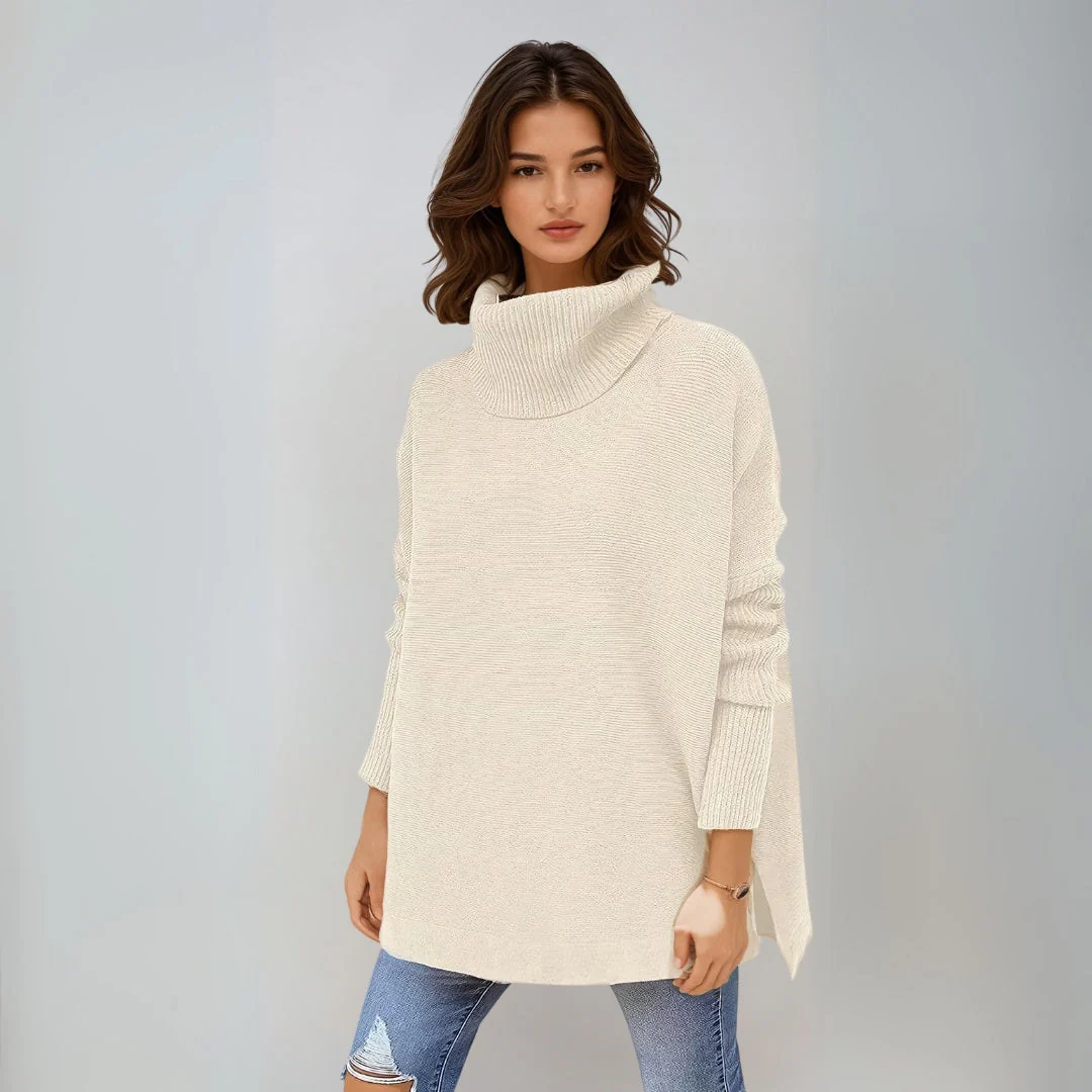 Gabriela | Warm turtleneck sweater for women - Image 4