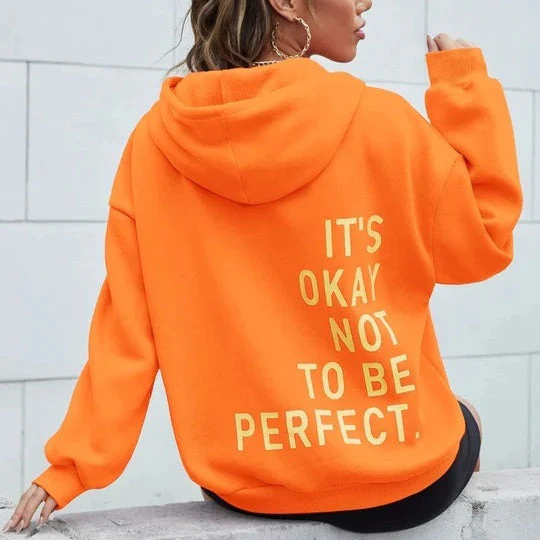 Gabriela | Casual long sleeve hoodie sweatshirt - Image 7