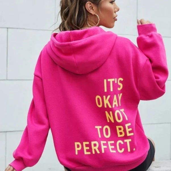 Gabriela | Casual long sleeve hoodie sweatshirt - Image 9