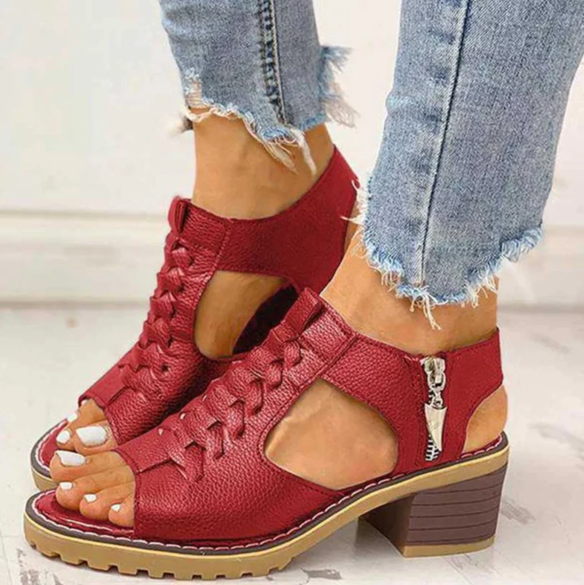 Gaia® | Classic Round Toe Sandals - Image 4