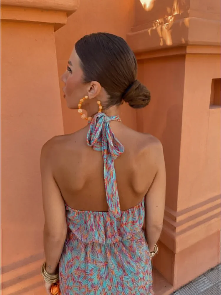 Gaia® | Sleeveless Dress With Print - Image 3