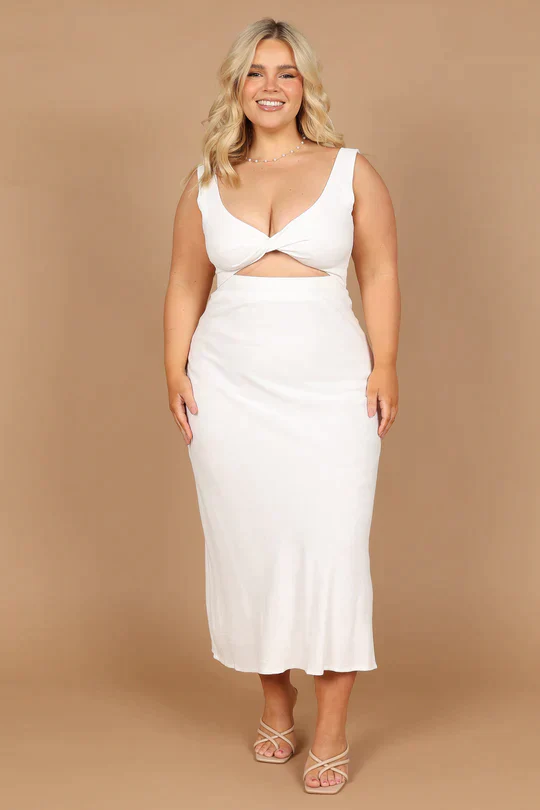 Galla® | Midi Dress In A Wrap Style - Image 14