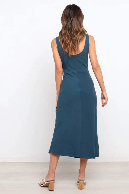 Galla® | Midi Dress In A Wrap Style - Image 6