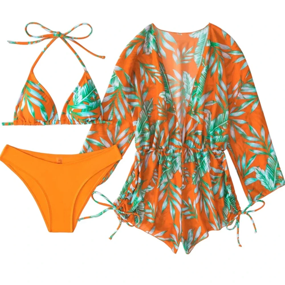 Gara® | High-Waisted Swimwear With Drawstring And Cover-Up - Image 3