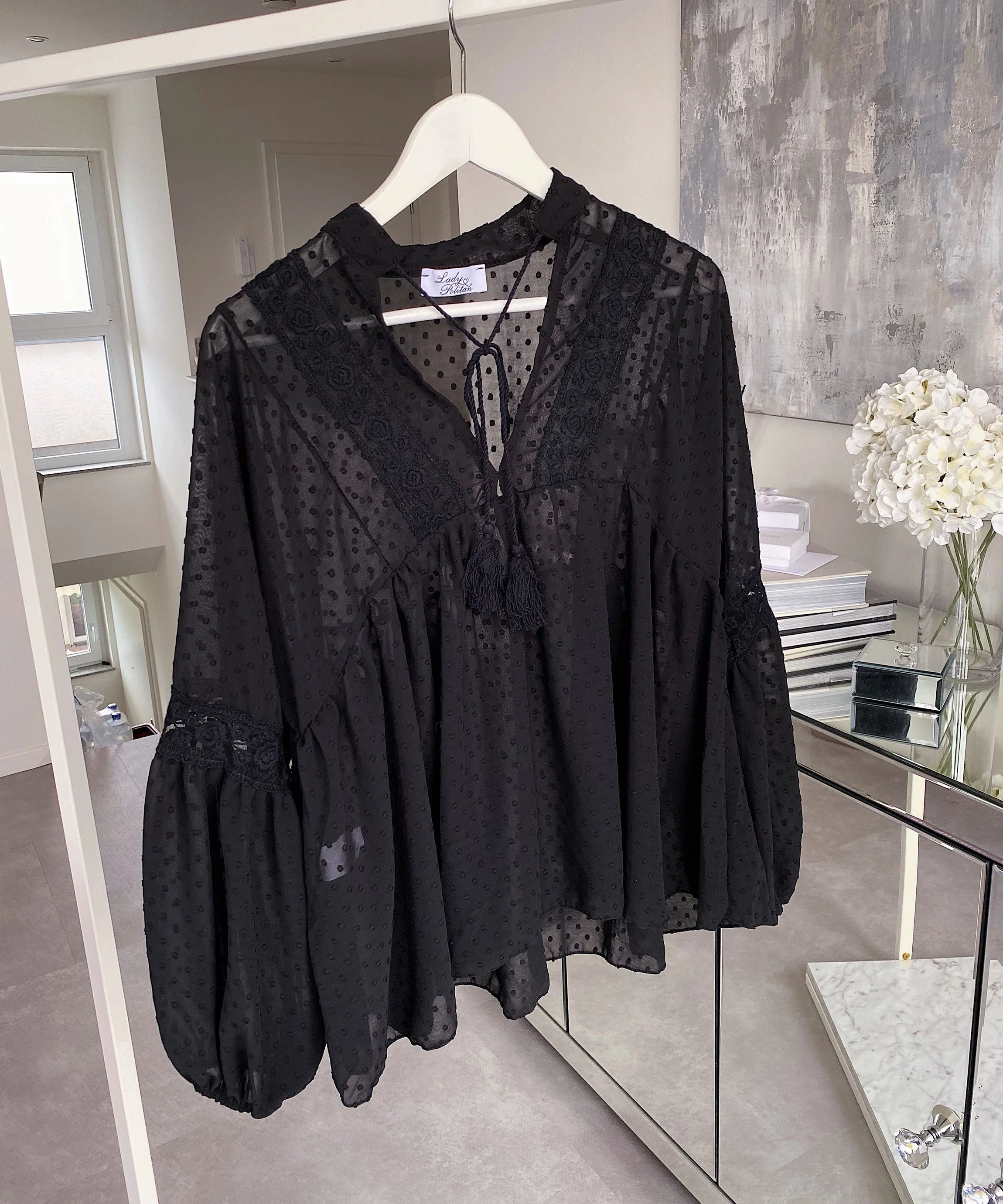Gertrudis® | Black Blouse New - Image 4