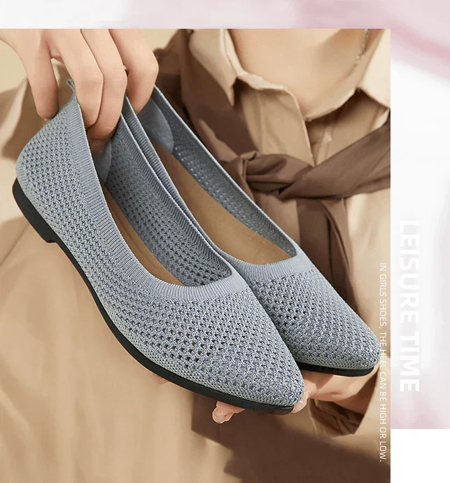 Gertrudis® | Grey Orthopedic Ballerinas - Image 13