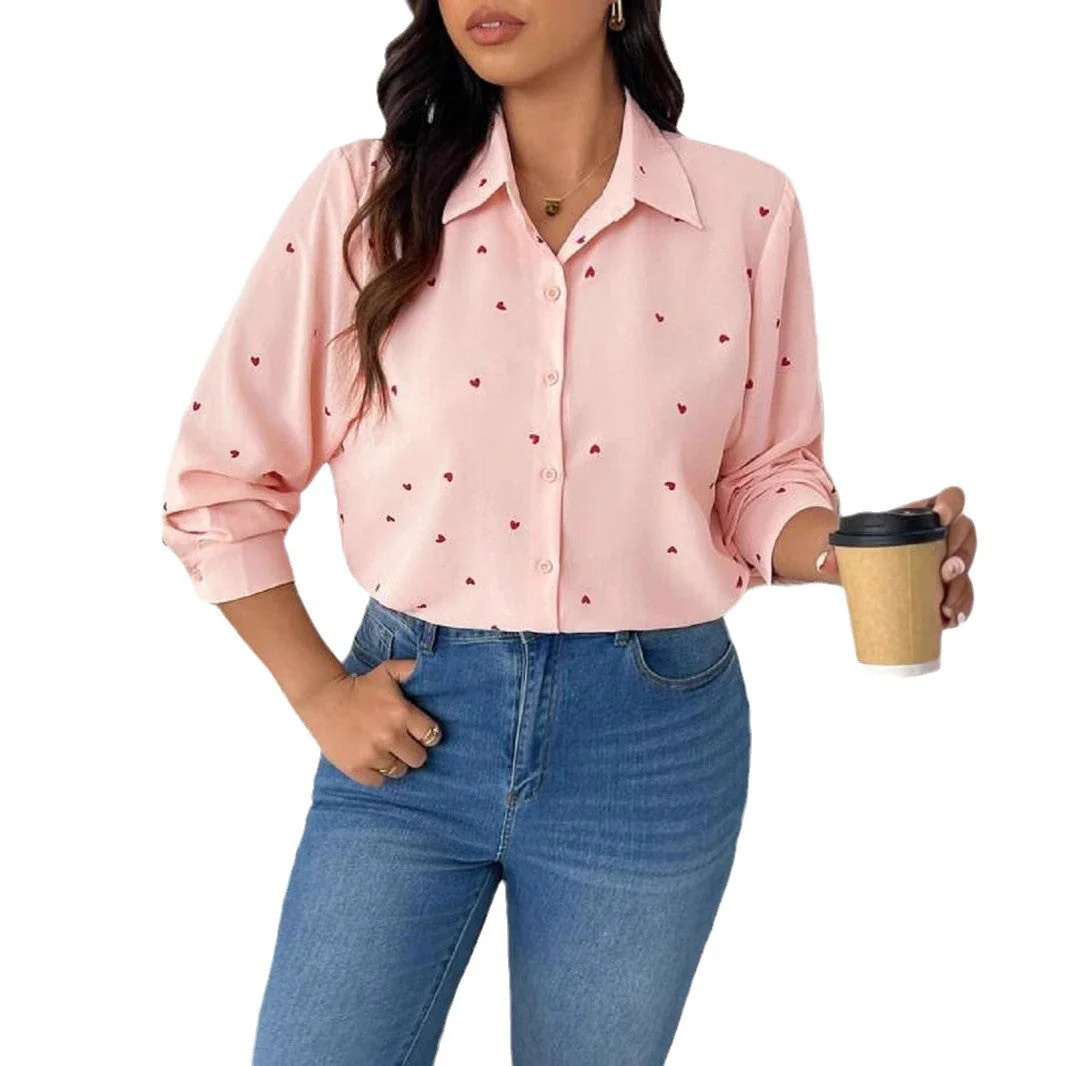 Gertrudis® | Women'S Blouse With Heart Pattern - Image 5