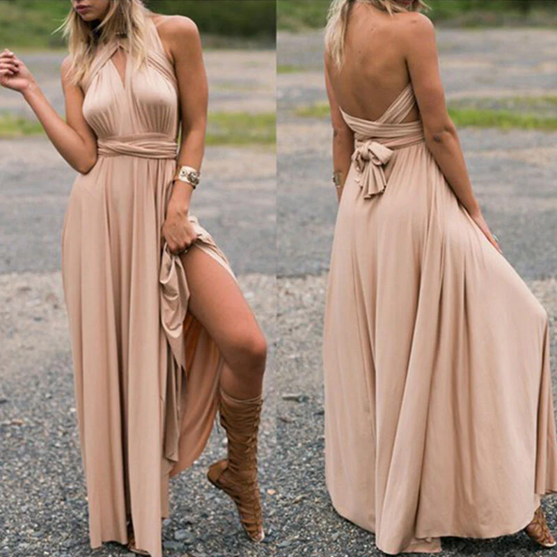 Gia® | Multi-Way Convertible Infinity Maxi Dress