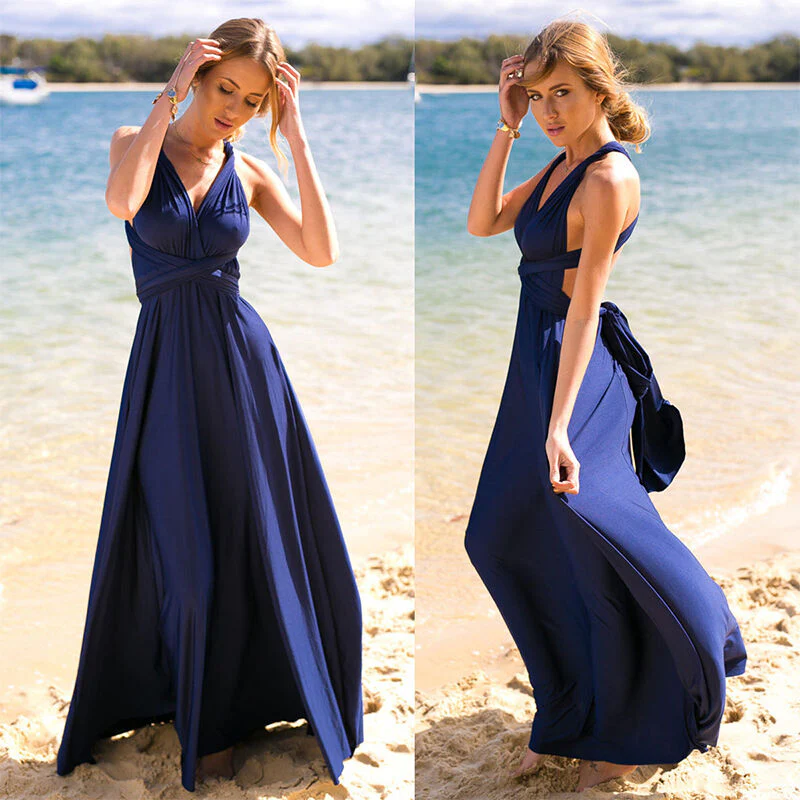 Gia® | Multi-Way Convertible Infinity Maxi Dress - Image 2
