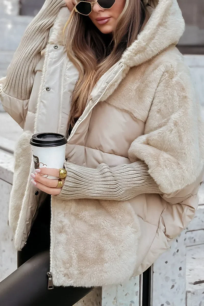 Gilda | Hooded bomber jacket for women. - Image 13