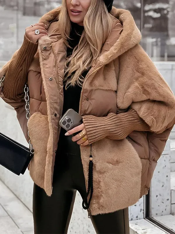 Gilda | Hooded bomber jacket for women. - Image 4
