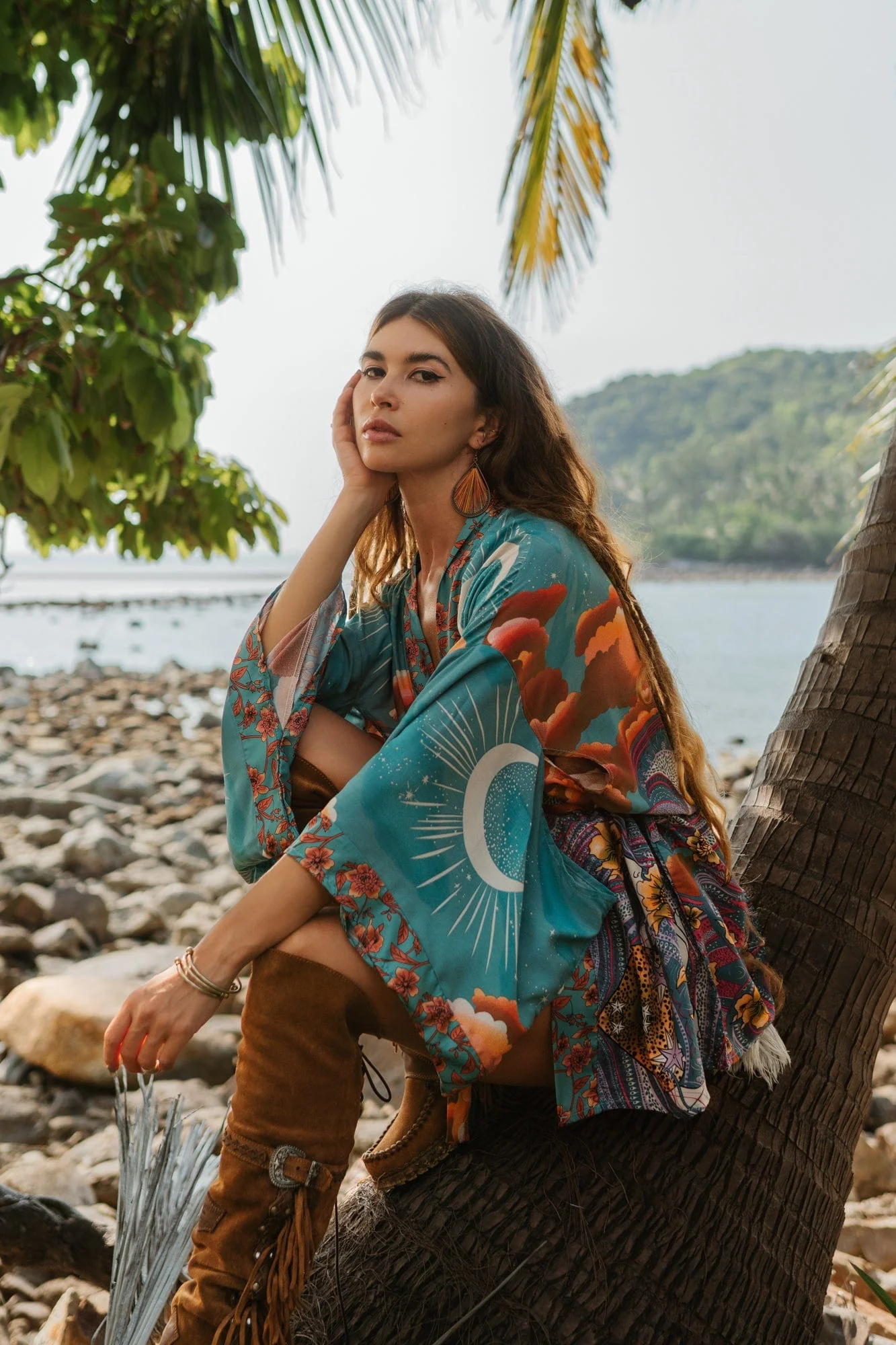 Gimena® | Kimono In Green - Image 2