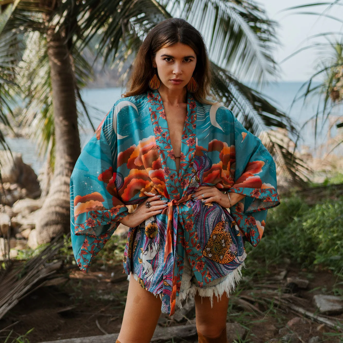 Gimena® | Kimono In Green - Image 5